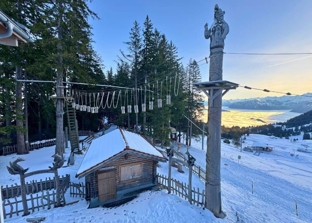 Mount-Pilatus-Rope-Park-in-Winter