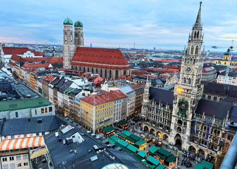 Munich - View of the city from St. Peter's Church