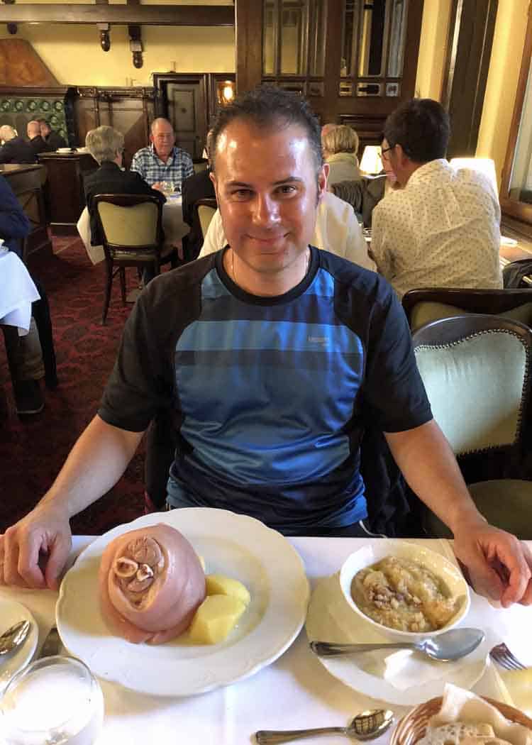 Best german Food - boiled pork knuckle
