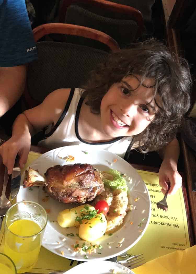 Best german Food - pork knuckle braised