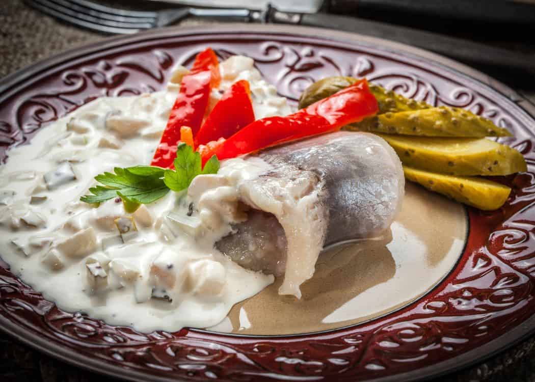 Herring in Cream Sauce