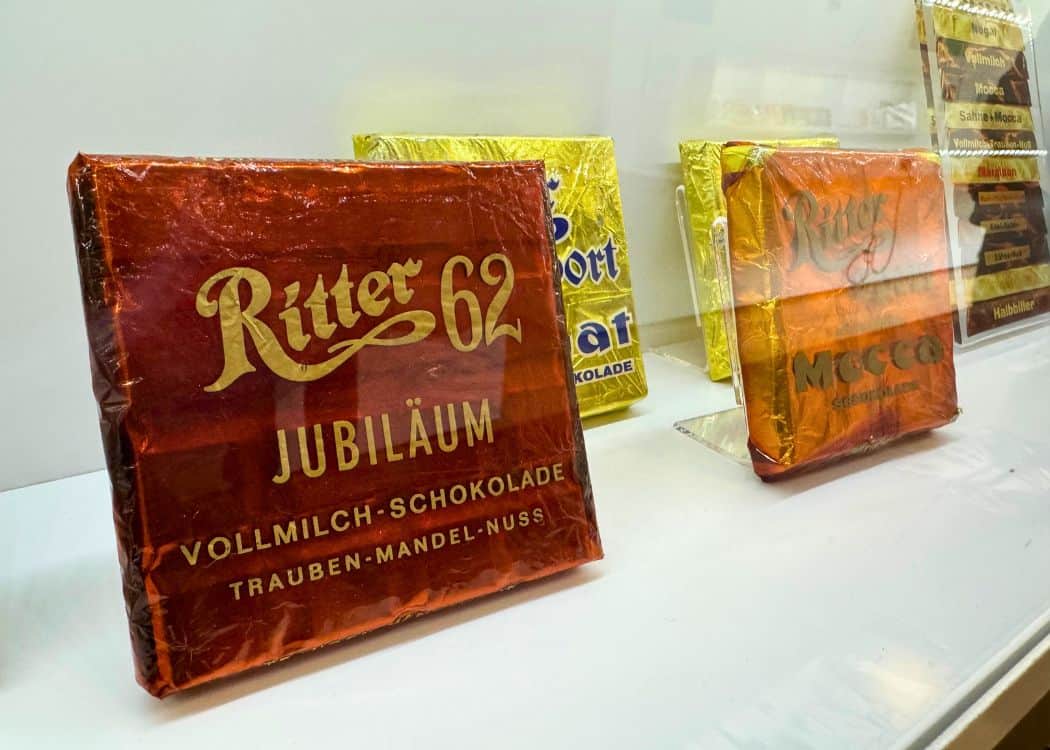 Vintage chocolate in the museum