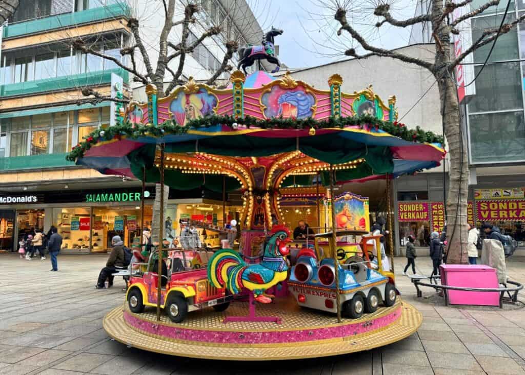 Stuttgart - Carousel on Konigstrasse