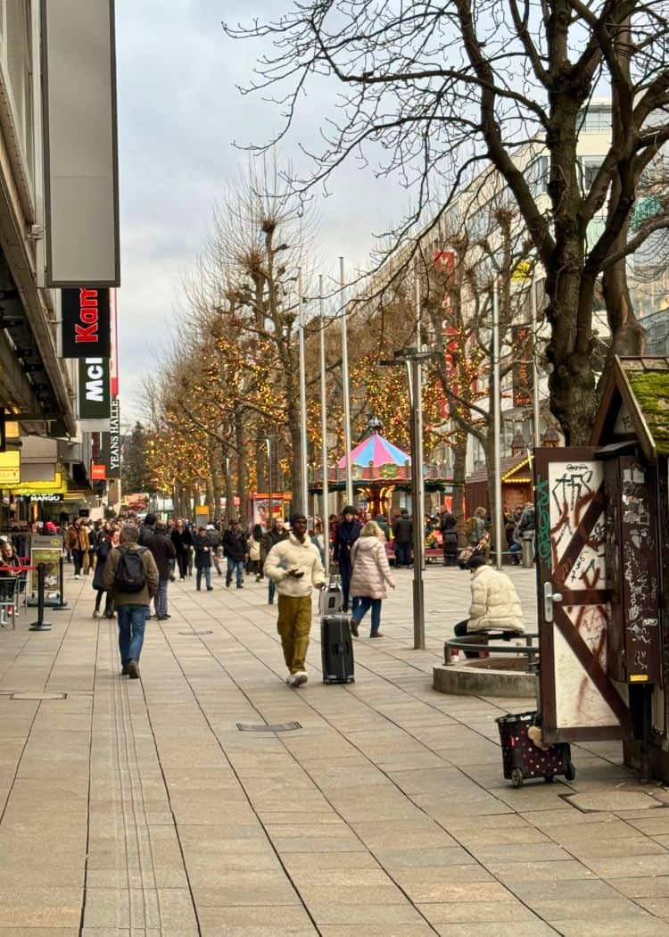 Stuttgart Christmas Market - Konigstrasse