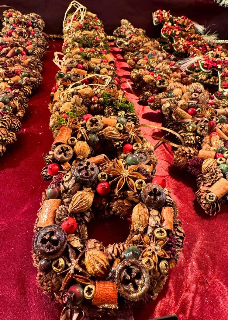 German Christmas Market Souvenirs - Scented wreaths