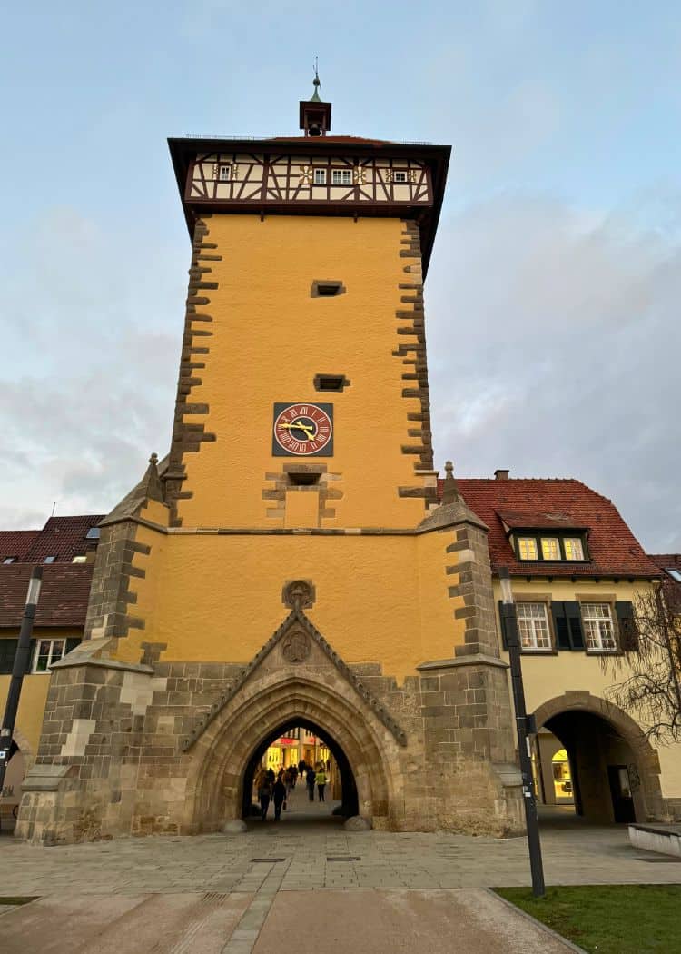 Reutlingen Christmas Market - Reutlingen Tor