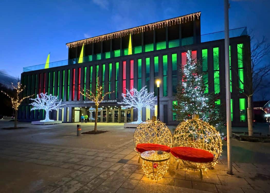 Reutlingen Christmas Market - Stadhalle Advent Wreath