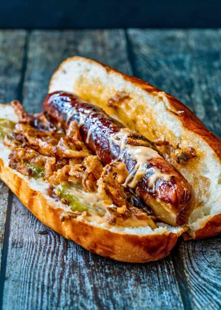 Austrian Christmas Market Foods - Käsekrainer