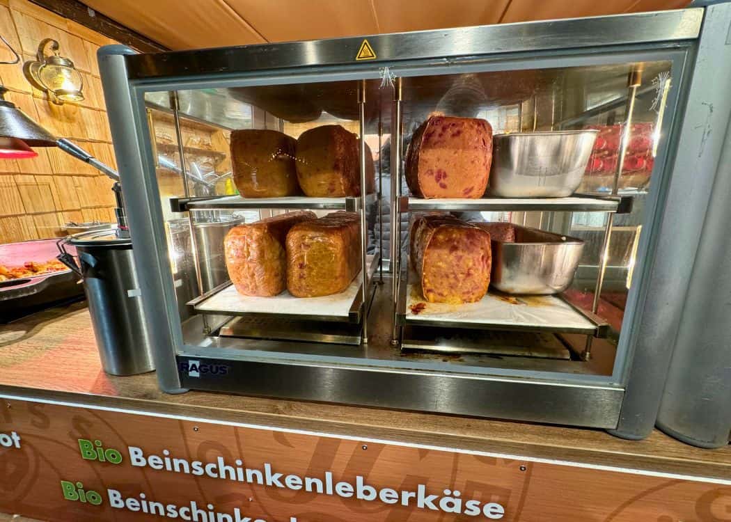 Christmas Market Foods - Leberkäse