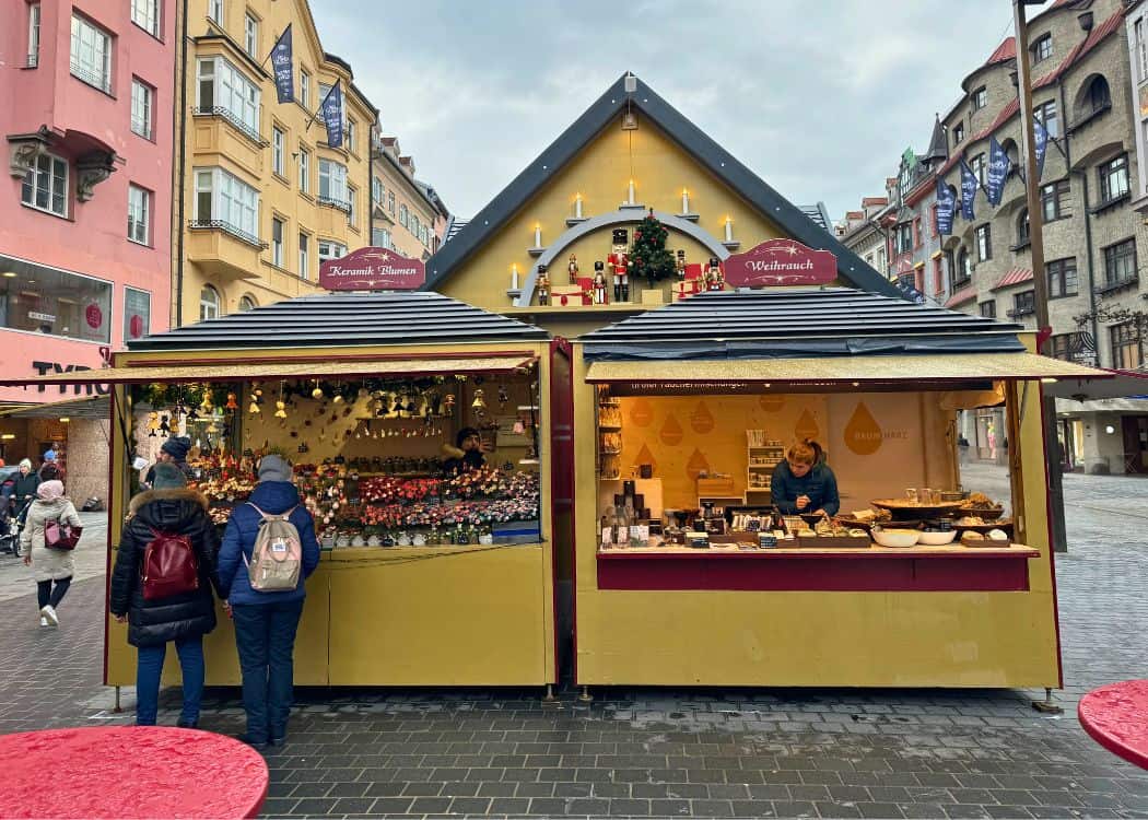 Innsbruck Christmas Markets - Shops on Maria-Theresien-Strasse