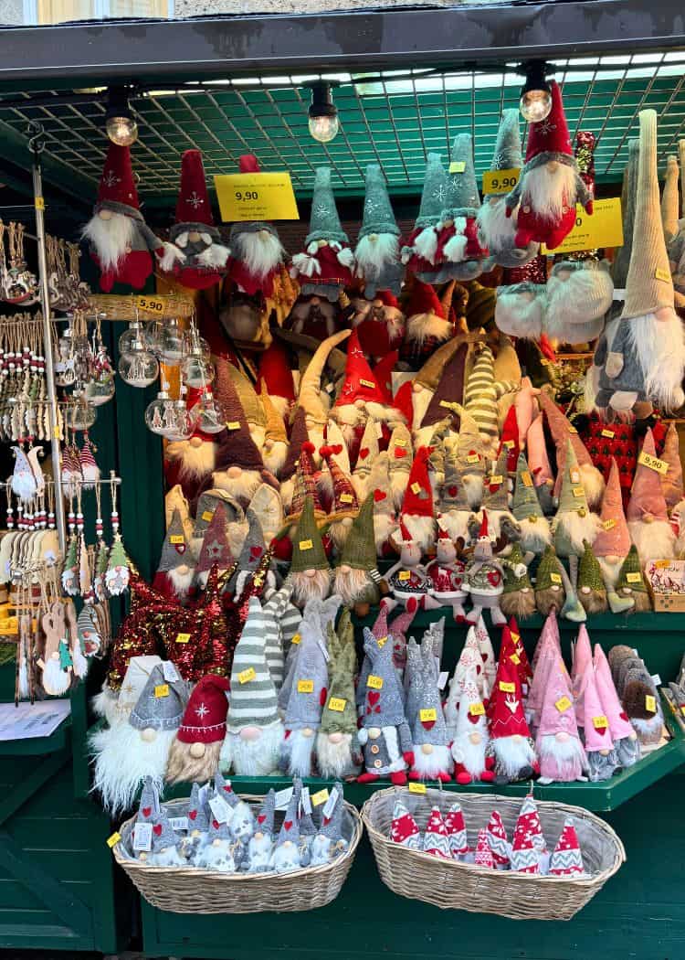 Innsbruck Christmas Markets - Stall selling gnomes