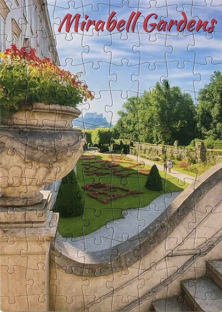 Mirabell Gardens - Puzzle photo