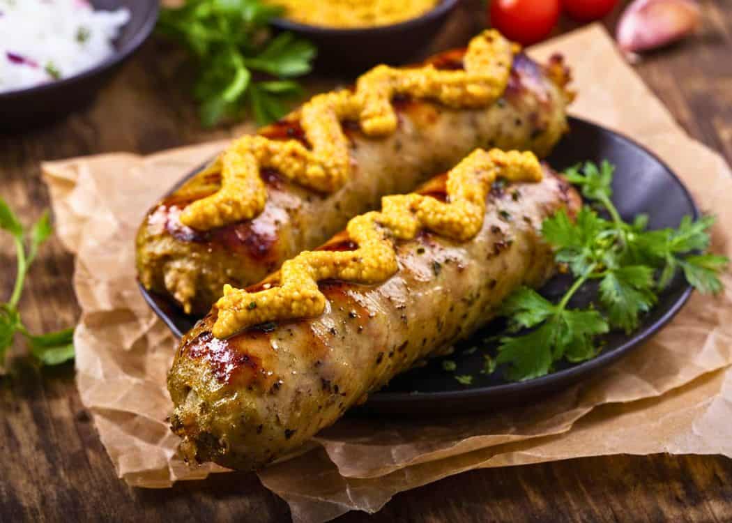Souvenirs from Austria - Mustard on a sausage