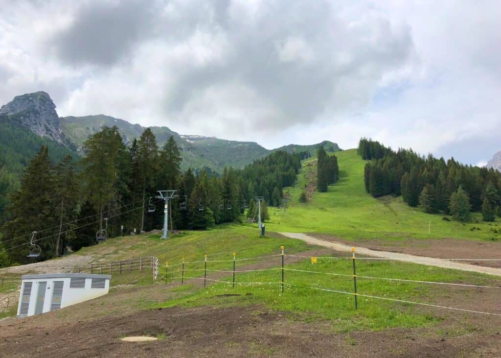Imst Alpine Coaster - Walking Trail below the Chairlifts