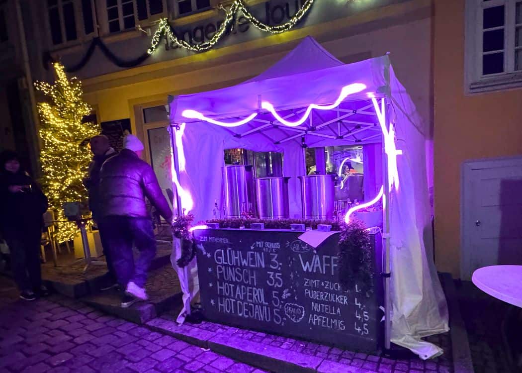 Tubingen - Gluhwein stand