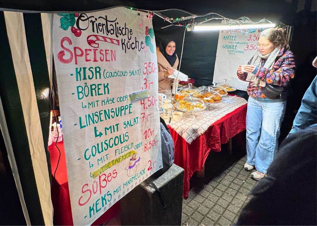 Tubingen - Middle-Eastern food stall